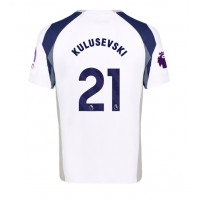 Tottenham Hotspur Dejan Kulusevski #21 Domáci futbalový dres 2025-26 Krátky Rukáv